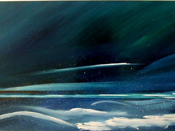 Ice-Landscape.
Size 40cm x 30cm
Price �300